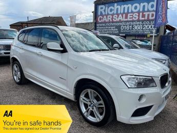 BMW X3 2.0 XDRIVE20D M SPORT 5d 181 BHP