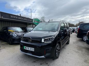 CITROEN E-BERLINGO 52kWh MAX M MPV 5dr Electric Auto (7.4kW Charger) (136 ps)