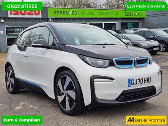 BMW i3 White 42.2kWh electric hatchback, 22,729 miles, Automatic, Sat n