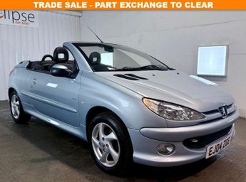 Peugeot 206 CC 1.6 S Convertible 2dr Petrol Manual (166 g/km, 110 bhp)