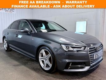 Audi A4 2.0 TFSI S line Saloon 4dr Petrol S Tronic Euro 6 (s/s) (190 ps)