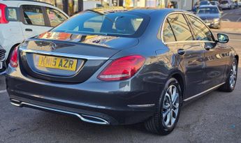 MERCEDES-BENZ C-CLASS AUTOMATIC 2.0 C200 Sport Saloon 4dr Petrol 7G-Tronic+ Euro 6 (s/