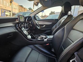 MERCEDES-BENZ C-CLASS AUTOMATIC 2.0 C200 Sport Saloon 4dr Petrol 7G-Tronic+ Euro 6 (s/