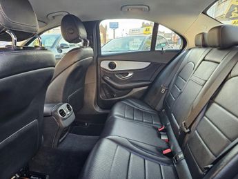 MERCEDES-BENZ C-CLASS AUTOMATIC 2.0 C200 Sport Saloon 4dr Petrol 7G-Tronic+ Euro 6 (s/