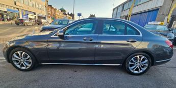 MERCEDES-BENZ C-CLASS AUTOMATIC 2.0 C200 Sport Saloon 4dr Petrol 7G-Tronic+ Euro 6 (s/