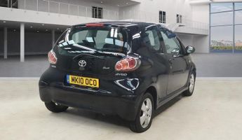TOYOTA AYGO 1.0 VVT-i Black Hatchback 3dr Petrol Manual Euro 4 (AC) (67 bhp)