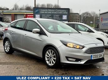 Ford Focus 1.5 TDCi Titanium Hatchback 5dr Diesel Manual Euro 6 (s/s) (120 