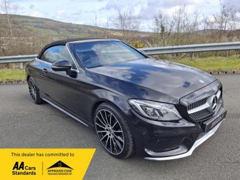 Mercedes C Class 2.1 C220d AMG Line Cabriolet 2dr Diesel Manual Euro 6 (s/s) (170