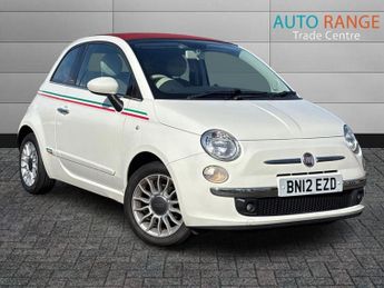 Fiat 500 1.2 Lounge Convertible 2dr Petrol Manual Euro 5 (69 bhp)