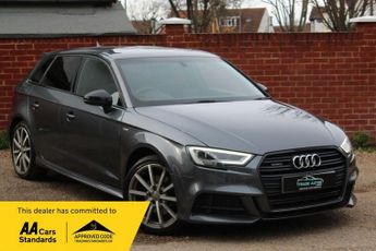 Audi A3 2.0 TDI Black Edition Sportback 5dr Diesel S Tronic quattro Euro