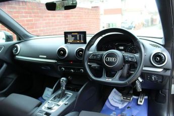AUDI A3 2.0 TDI Black Edition Sportback 5dr Diesel S Tronic quattro Euro
