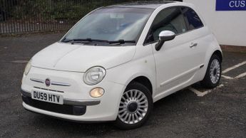 Fiat 500 1.2 Lounge Hatchback 3dr Petrol Manual Euro 5 (s/s) (69 bhp)