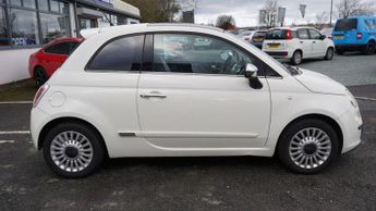 FIAT 500 1.2 Lounge Hatchback 3dr Petrol Manual Euro 5 (s/s) (69 bhp)