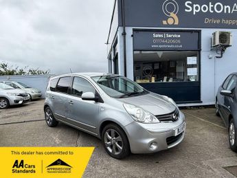 NISSAN NOTE 1.6 16V n-tec Hatchback 5dr Petrol Auto Euro 5 (110 ps)
