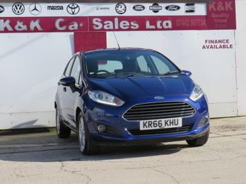 FORD FIESTA 1.0T EcoBoost Zetec Hatchback 5dr Petrol Powershift Euro 6 (100 