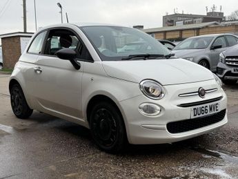 Fiat 500 1.2 Pop Hatchback 3 Door Petrol Manual White Euro 6 Low Tax