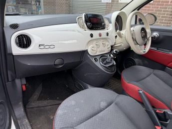 FIAT 500 1.2 Pop Hatchback 3 Door Petrol Manual White Euro 6 Low Tax