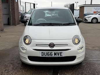 FIAT 500 1.2 Pop Hatchback 3 Door Petrol Manual White Euro 6 Low Tax