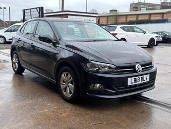 VOLKSWAGEN POLO 1.0 TSI SE Hatchback 5 Door Petrol Automatic DSG Black Euro 6 
