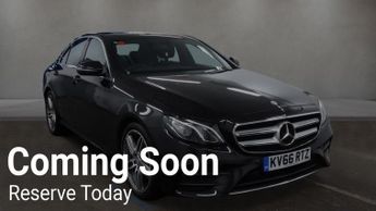 Mercedes E Class 2.0 E220d AMG Line Saloon 4dr Diesel G-Tronic+ Euro 6 (s/s) (194