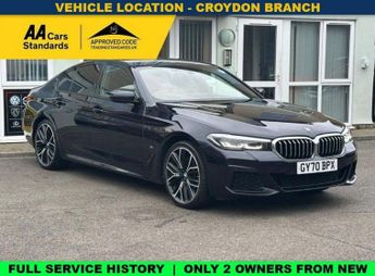 BMW 530 2.0 530e 12kWh M Sport Saloon 4dr Petrol Plug-in Hybrid Steptron