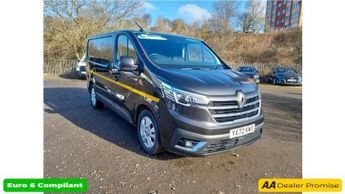 Renault Trafic Black 2.0 dCi Blue SL28 Sport Euro 6 panel van, 64,500 miles, UL