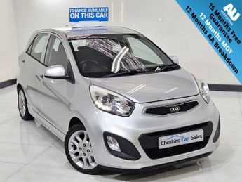 Kia Picanto 1.25 3 Hatchback 5dr Petrol Manual Euro 5 (84 bhp)