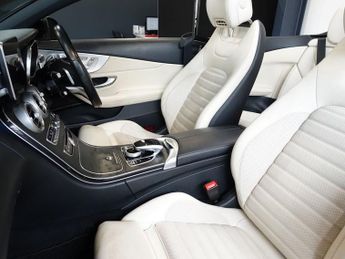 MERCEDES-BENZ C-CLASS 2.0 C200 AMG Line (Premium Plus) Cabriolet 2dr Petrol G-Tronic+ 