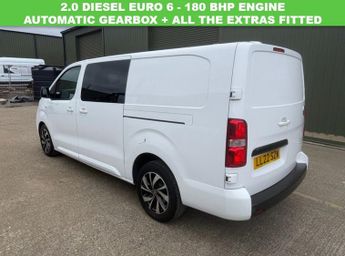 FIAT SCUDO 2.0 Multijet Business Crew Van Double Cab 6dr Diesel Auto LWB Eu