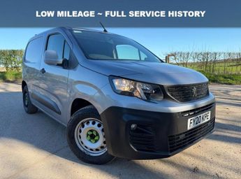 Peugeot Partner 1.5 BlueHDi 1000 Grip Standard Panel Van 5dr Diesel Manual SWB E