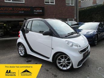 Smart ForTwo 1.0 MHD Passion Cabriolet 2dr Petrol SoftTouch Euro 5 (s/s) (71 