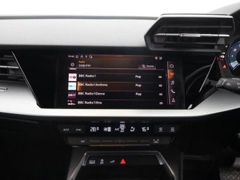 AUDI A3 1.4 TFSIe 40 Sport Sportback 5dr Petrol Plug-in Hybrid S Tronic 