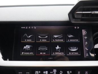 AUDI A3 1.4 TFSIe 40 Sport Sportback 5dr Petrol Plug-in Hybrid S Tronic 