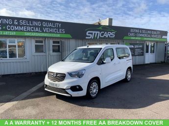 Vauxhall Combo 1.5 Turbo D BlueInjection Energy MPV 5dr Diesel Manual Euro 6 (s