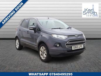 Ford EcoSport 1.5 Zetec SUV 5dr Petrol Manual 2WD Euro 5 (112 ps)