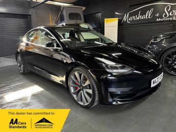 TESLA Model 3 (Dual Motor) Performance Saloon 4dr Electric Auto 4WDE (Performa