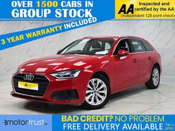 Audi A4 2.0 TFSI 35 Technik Estate 5dr Petrol Manual Euro 6 (s/s) (150 p