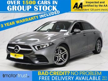 MERCEDES-BENZ A-CLASS 2.0 A200d AMG Line Saloon 4dr Diesel 8G-DCT Euro 6 (s/s) (150 ps