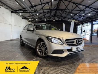 Mercedes C Class 1.6 C200d Sport Saloon 4dr Diesel G-Tronic+ Euro 6 (s/s) (136 ps