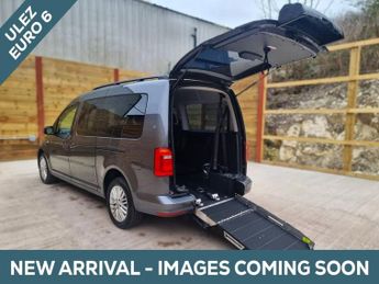Volkswagen Caddy 5 Seat Petrol Auto Wheelchair Accessible Disabled Access Vehicle