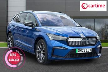 SKODA ENYAQ IV 82kWh 80 SportLine SUV 5dr Electric Auto (DC125kW) (204 ps) &pou