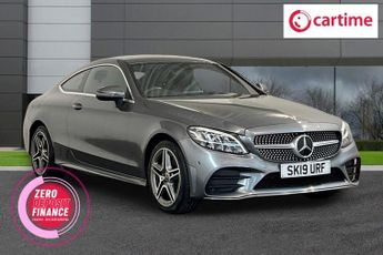 Mercedes C Class 1.6 C180 AMG Line Coupe 2dr Petrol G-Tronic+ Euro 6 (s/s) (156 p