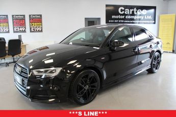 Audi A3 1.6 TDI 30 Black Edition Saloon 4dr Diesel S Tronic Euro 6 (s/s)