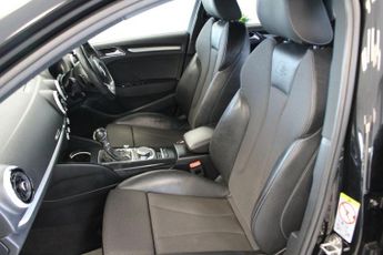 AUDI A3 1.6 TDI 30 Black Edition Saloon 4dr Diesel S Tronic Euro 6 (s/s)