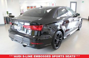 AUDI A3 1.6 TDI 30 Black Edition Saloon 4dr Diesel S Tronic Euro 6 (s/s)