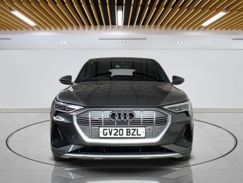 AUDI E-TRON 50 S line SUV 5dr Electric Auto quattro 71.2kWh (313 ps)