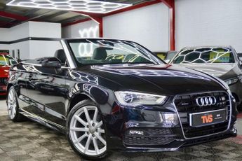 Audi A3 1.8 TFSI S line Convertible 2dr Petrol S Tronic quattro Euro 6 (