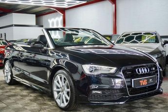 AUDI A3 CABRIOLET 1.8 TFSI S line Convertible 2dr Petrol S Tronic quattro Euro 6 (