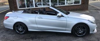 MERCEDES-BENZ E-CLASS 2.1 E220 BlueTEC AMG Line Cabriolet 2dr Diesel G-Tronic+ Euro 6 