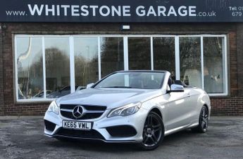 MERCEDES-BENZ E-CLASS 2.1 E220 BlueTEC AMG Line Cabriolet 2dr Diesel G-Tronic+ Euro 6 